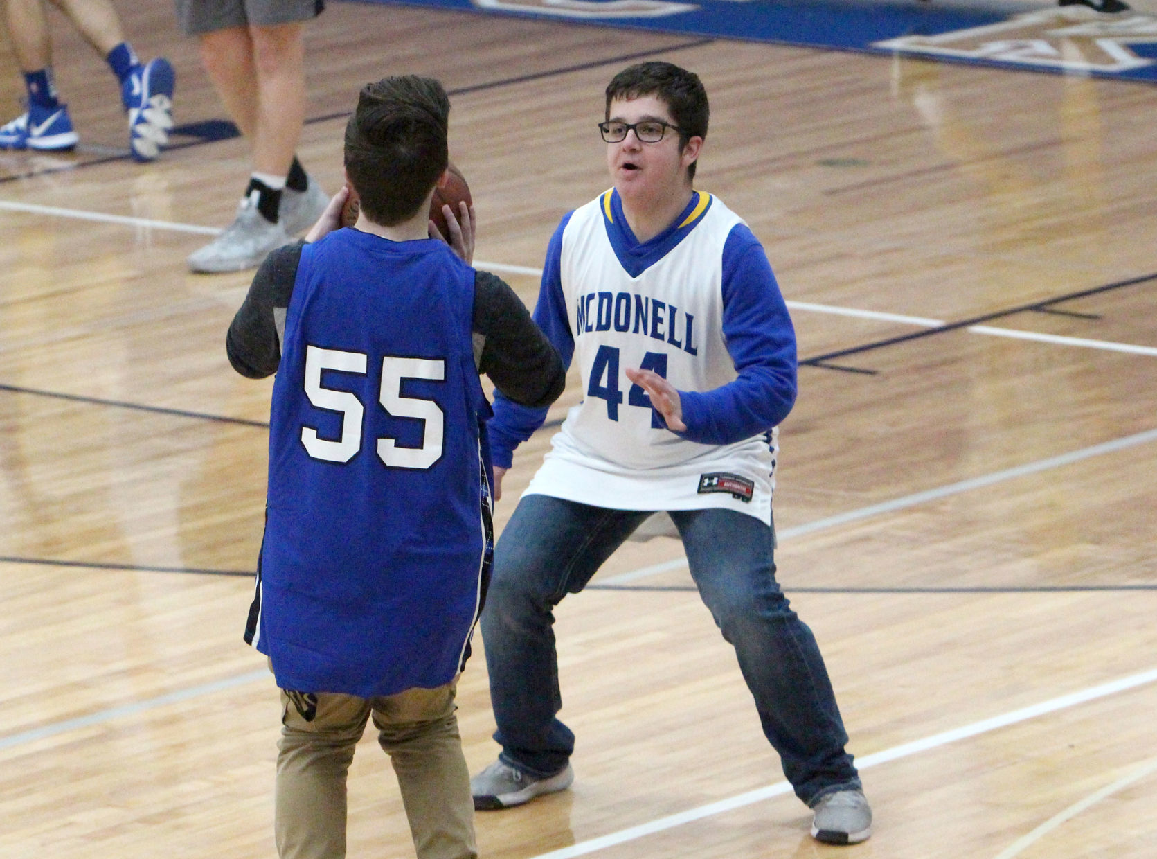 McDonell boys basketball scrimmage 3-13-20